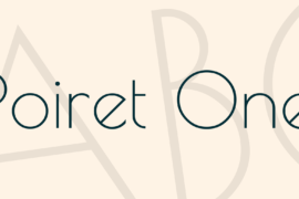 Poiret One Font