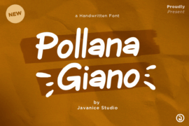 POLLANA GIANO Font