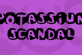 Potassium Scandal Font