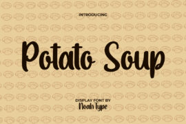 Potato Soup Demo Font