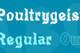 Poultrygeist Font Family
