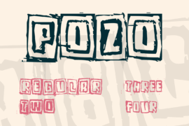 Pozo Font Family