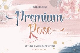 Premium Rose Demo Font