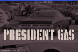 President Gas Font