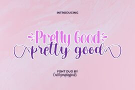 Pretty Good Demo Font Family