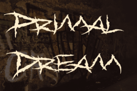 Primal Dream Font