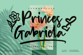 Princes Gabriela Font Family