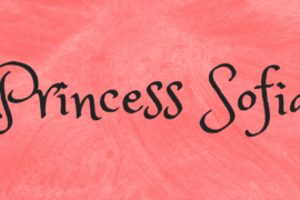 Princess Sofia Font