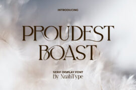 Proudest Boast Demo Font