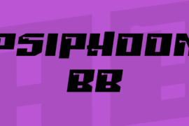 Psiphoon BB Font