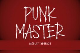 PUNK MASTER Font