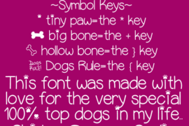 Puppy Bellies Font