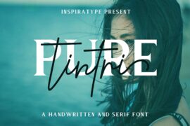 Pure Tintri FREE Font