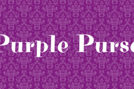 Purple Purse Font