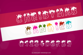 PWChristmascandies Font