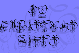 PW Christmas Gifts Font