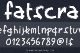 PWFatscratch Font