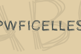 PWFicelles Font