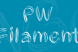 PW Filament Font