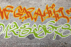 PWGraffiti Font