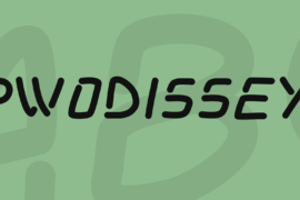 PWOdissey Font