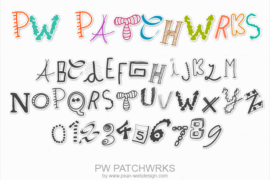 PWPatchwrks Font