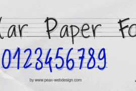 PW Scolar Paper Font
