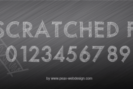 PWScratchedfont Font