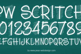 PWScritch Font
