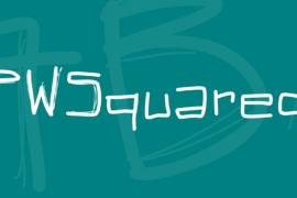 PWSquared Font