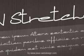 PWStretched Font