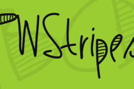 PWStripes Font