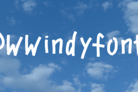 PWWindyfont Font