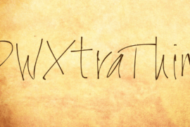 PWXtraThin Font