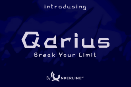 Qarius Demo Font