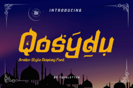 Qasydu personal use Font
