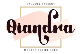 Qiandra Font Family