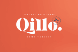 Qillo Demo Version Font