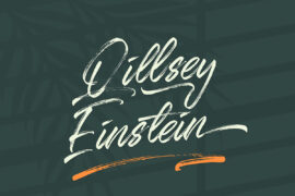 Qillsey Einstein Font