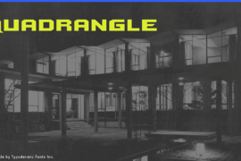Quadrangle Font