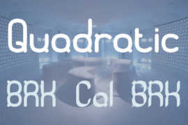 Quadratic Font Family