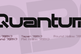 Quantum Font Family