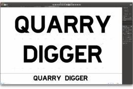 Quarry Digger Font