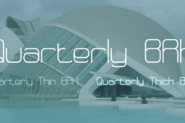 Quarterly BRK Font Family