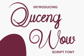 Quceng Woc Font