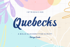 Quebecks Font
