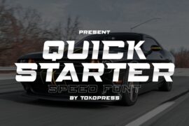 Quick Starter Font
