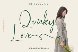 QUICKY LOVE Font