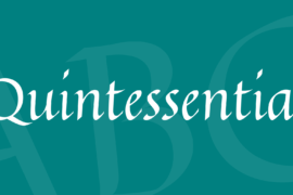 Quintessential Font