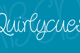 Quirlycues Font